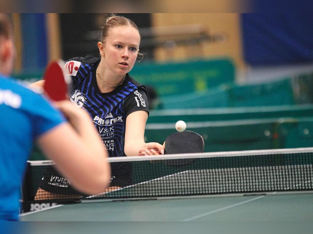 Um ihr Nervenkostüm war es zuletzt nicht gut bestellt. TTK-Neuzugang Magdalena Hübgen nimmt jetzt gegen Engelbostel-Schulenburg einen neuen Anlauf. Foto: Thomas Wiegand