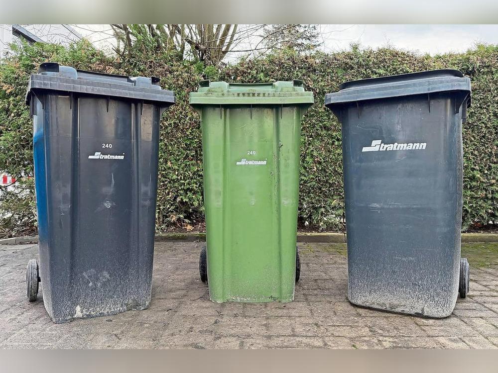 Für zusätzliche schwarze und grüne Tonnen erhebt die Stadt Rüthen demnächst Gebühren. Foto: Sarah Bsdurek