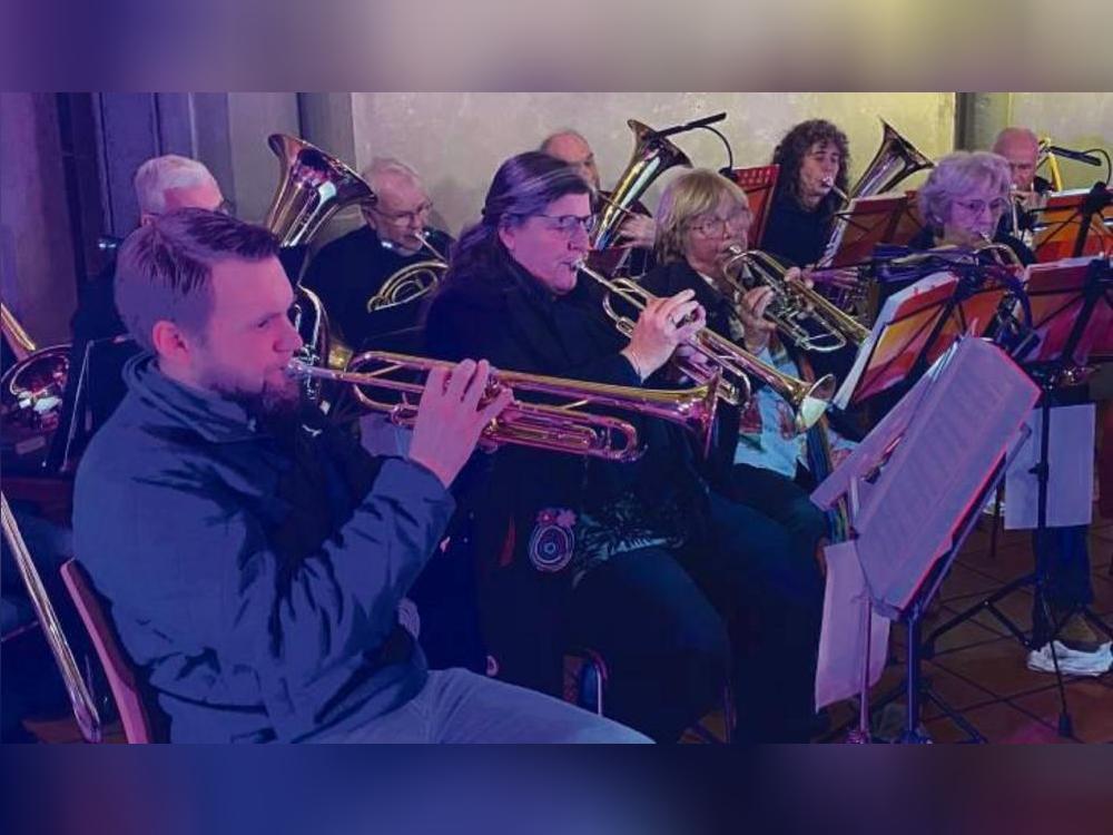 Das Posaunenorchester überzeugte mit einer beeindruckenden musikalischen Bandbreite.