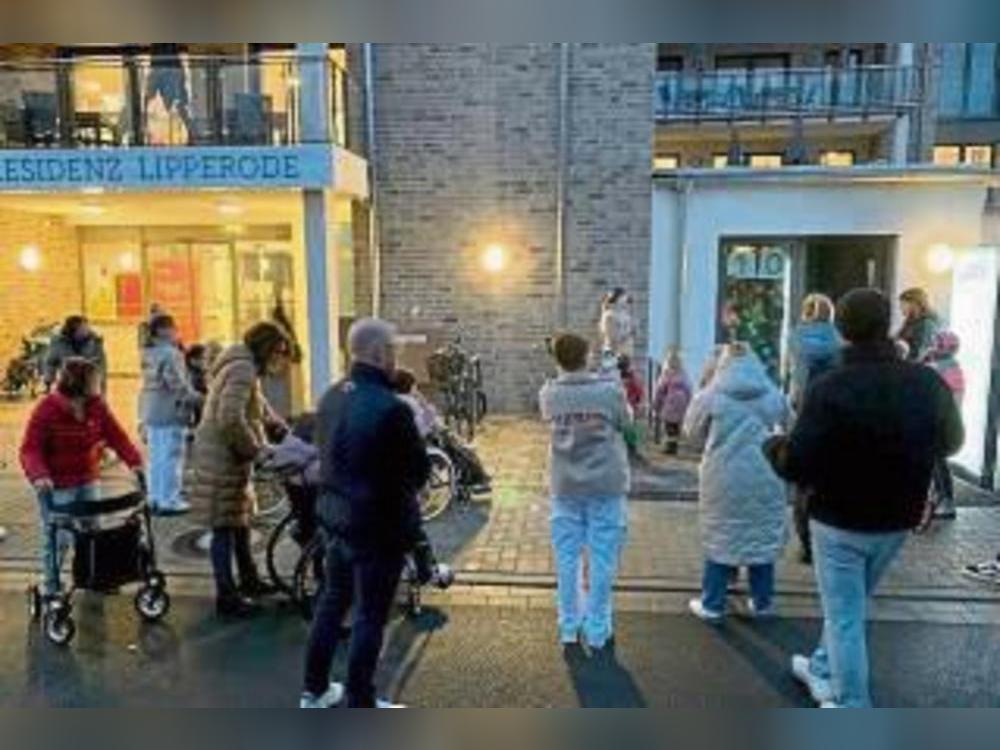 Eine Station in Lipperode war das Seniorenwohnheim.