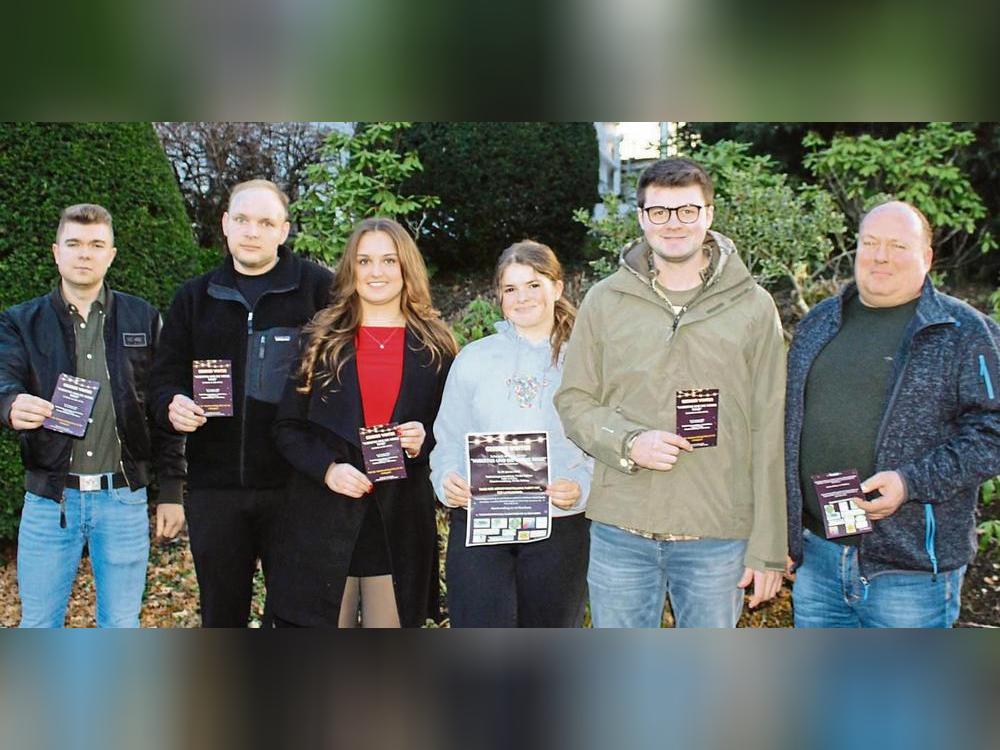 Es freuen sich auf den Geseker Winter (v.l.): Lars Wernze, Sebastian Engels, Mara-Luise Raderkopp, Lara Schulte, Sebastian Amelunxen und Stephan Schulte. Foto: Soraya Dietz