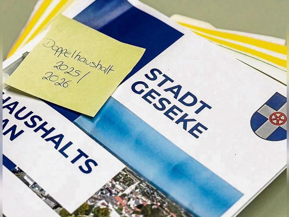 Schon häufiger hat Geseke einen Doppelhaushalt beschlossen. So auch für die Jahre 2025/26. Der Kämmerer gab nun einen Zwischenbericht. Archivfoto: Nina Wissing