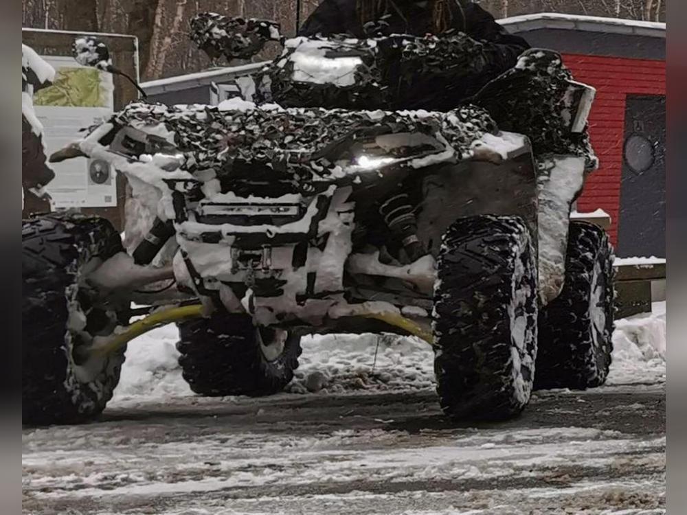 Am Wochenende fuhr eine Quadtruppe durchs Bibertal. Das Ordnungsamt warnt mögliche Nachahmer. Foto: Jonas Goddek