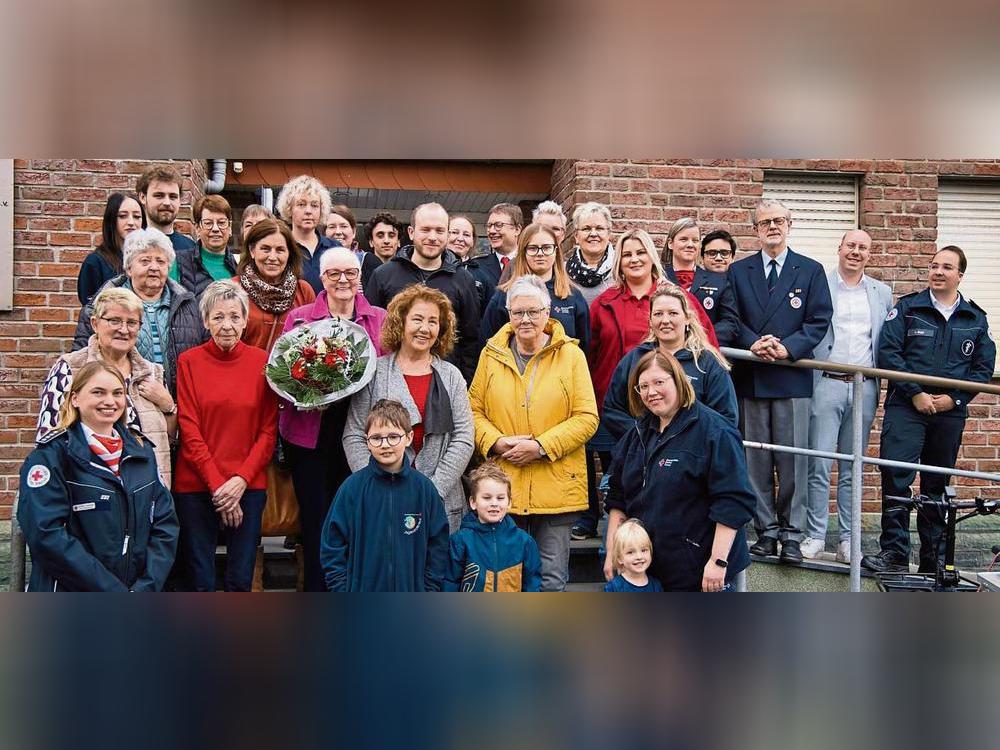 Bei der Mitgliederversammlung zog der DRK-Ortsverein Bilanz und ehrte langjährige Mitglieder.