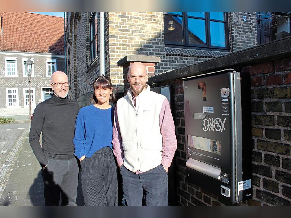 Gründer des Artomaten: (v.l.) Carsten Rinsdorf, Marai Ströcker und Andreas Eschrich. Fotos: Soraya Dietz