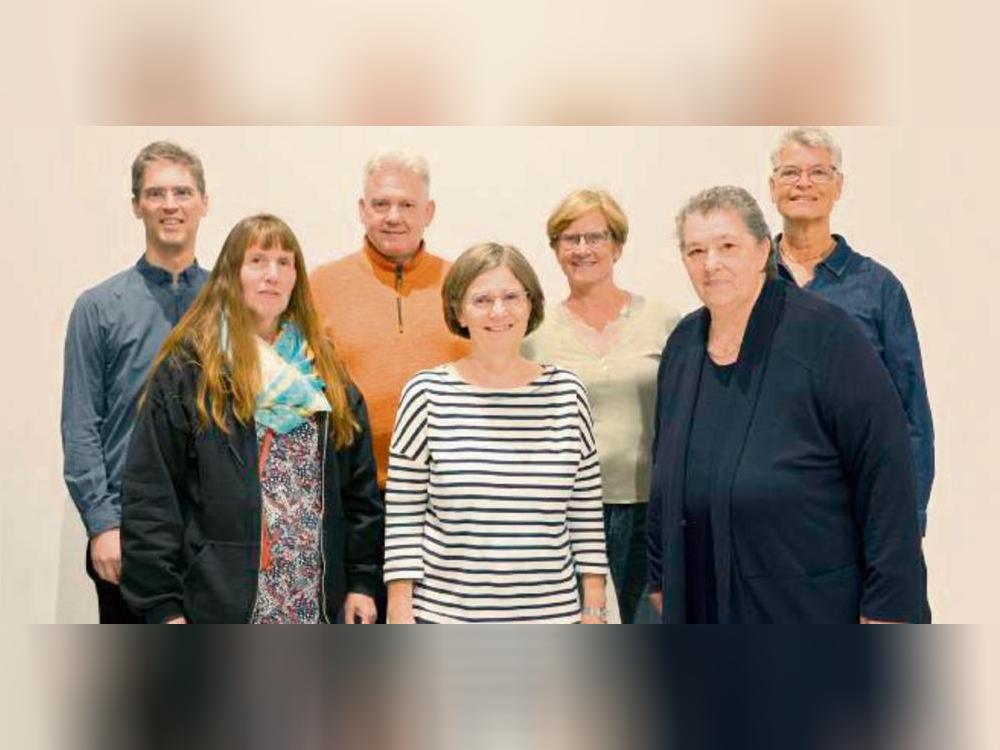 Der aktuelle Stiftungsrat (v.l.): Markus Visarius, Gudrun Steinbrück-Blessau, Kantor Roger Bretthauer, Christiane Titgemeyer (stellvertretende Vorsitzende), Dagmar Liebscher (Vorsitzende), Irmgard Bierfreund und Christa Kirschbaum.
