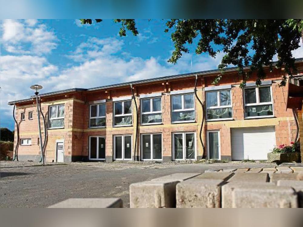 Das neue Dorfgemeinschaftshaus wird der neue Dorfmittelpunkt, sobald es fertig ist. Archivfoto: Pia Mintert