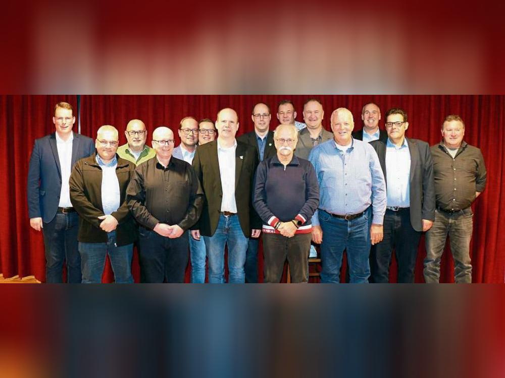 Der Vorstand der Bürgerschützen ist erleichtert, dass das fünfstellige Defizit in ein dreistelliges verwandelt werden konnte. Foto: Marcus Kloer