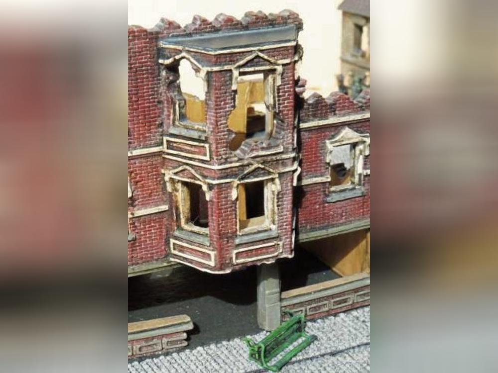 Modell eines Hauses von Jörn Brier.