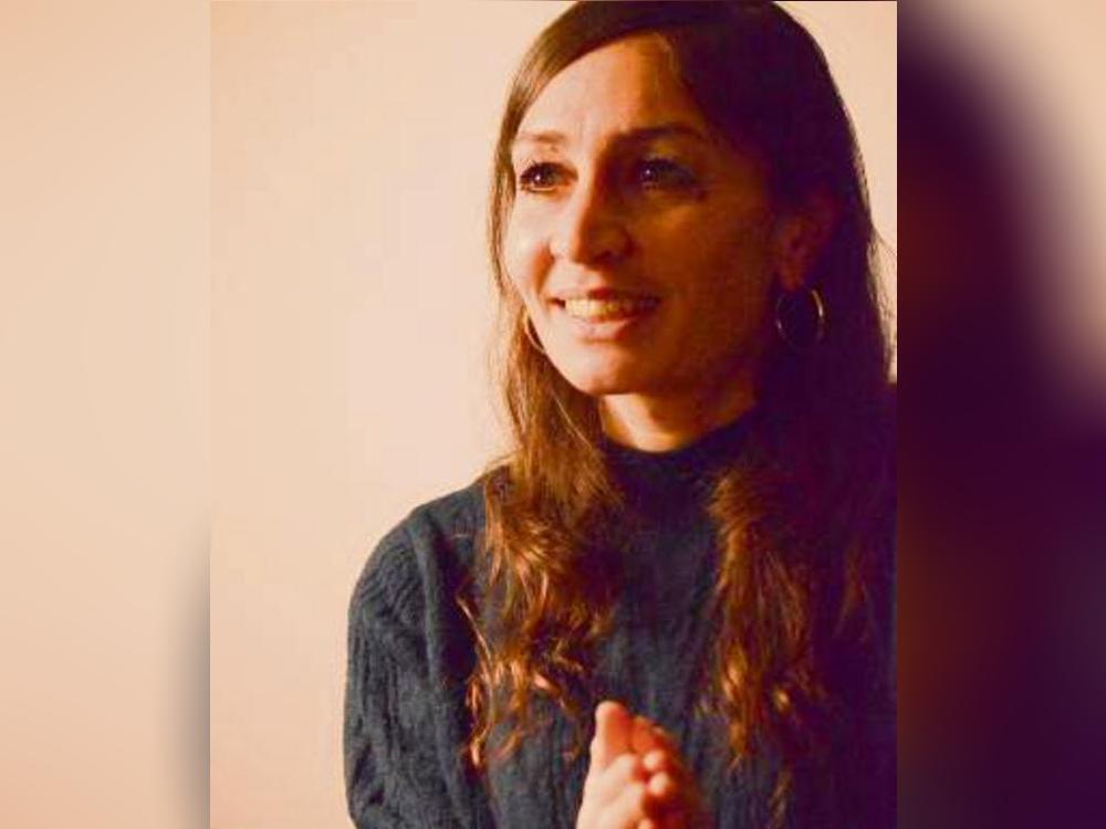 Gilda Sahebi las auf Einladung des Kulturraums Synagoge in Lippstadt. Foto: Dietmar Gröbing