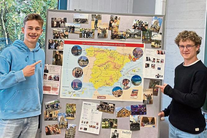 Beim Präsentations-Abend am Antonianum stellten die Schüler verschiedene Projekte vor. Foto: Sträter