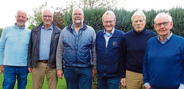 Die Gruppe ZIN19 aus Wadersloh hat sich breiter aufgestellt (v.l.): Alfons Lüke, Paul Plümpe, Erwin Rennekamp, Steen Christensen, Wolfgang Kißler und Richard Streffing.