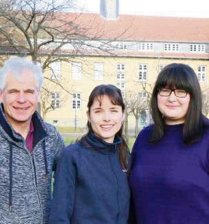 Wollen bei Zweifeln helfen: (v.l.) Arp Hinrichs, Maja Giffhorn und Andrea Rabe.