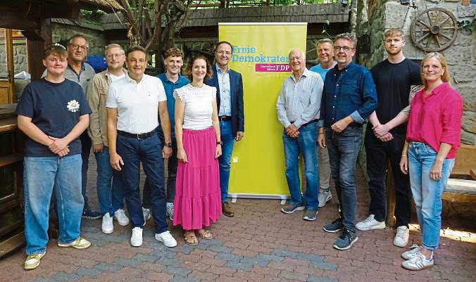 Der FDP-Ortsverband Rüthen sieht sich für die Wahl gut aufgestellt. Foto: Kloer