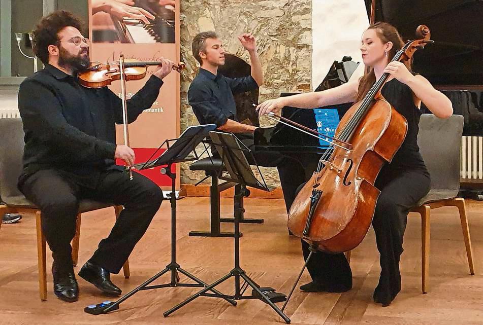 Das Trio Gaspard begeisterte das Publikum im Rittergut Störmede. Foto: Wissing