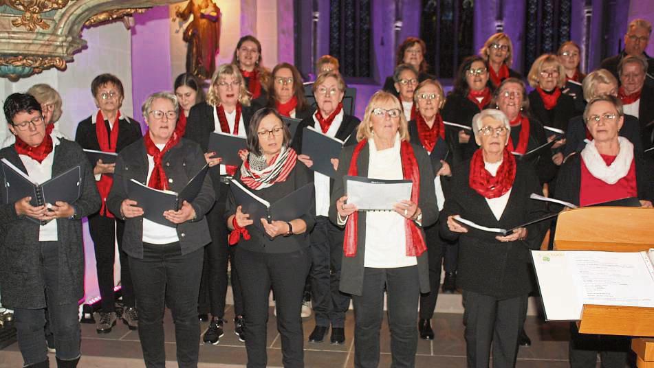 Der gemischte Chor Cäcilia Störmede bekam viel Applaus. Foto: Pape-Rüther