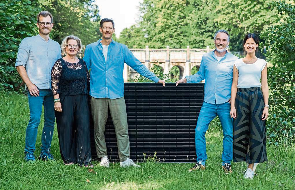 Die Energiegenossenschaft Lippestrom steht kurz vor der Gründung (v.l.): Jan Wollesen, Anke Victor, Alexander Lempke sowie Jan Hülsemann und Meike Johannesmeier.