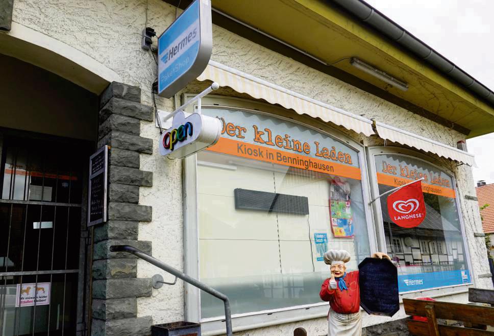 Ladenschluss: Der beliebte, begehbare Kiosk in der Benninghauser Dorfstraße ist seit Anfang des Monats geschlossen. Kommt jetzt ein Automaten-Shop? Fotos: Vielberg