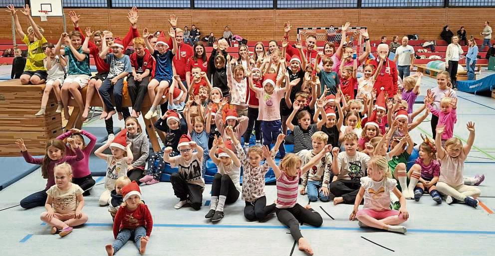 Für große Begeisterung sorgte der Spielenachmittag der Turn-Abteilung des TuS Anröchte.