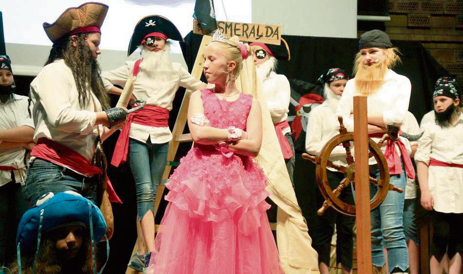 Die Piraten haben Prinzessin Philomena entführt. Die nimmt das den Freibeutern ziemlich krumm und hilft erst mal nur widerwillig bei der Schatzsuche. Foto: Wissing