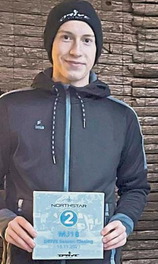 Discgolfer Luca Kienel kann auf eine sehr erfolgreiche Saison zurückblicken.