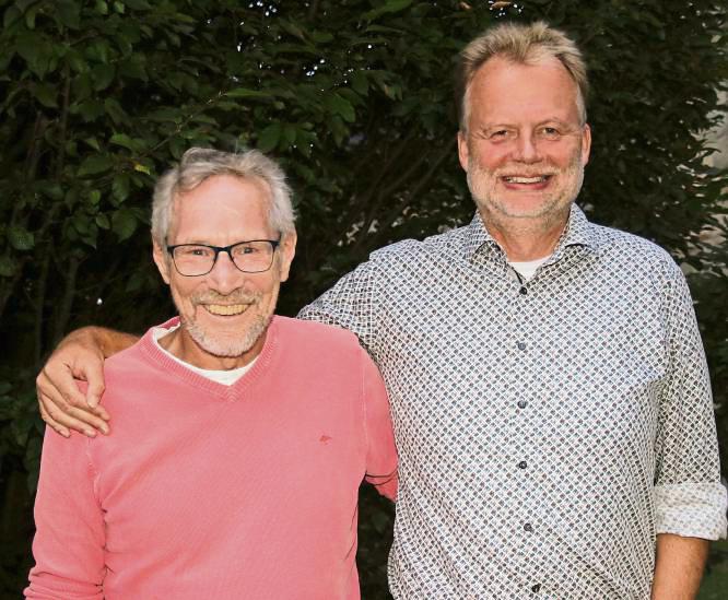 Seite an Seite werden 1. Vorsitzender Klaus Tegethoff (r.) und Kassierer Wilfried Piepenbreier (l.) weitere zwei Jahre für den Stadtsportverband Lippstadt im Einsatz sein. Danach räumt das Duo aber seine Vorstandsposten. Foto: Wiegand