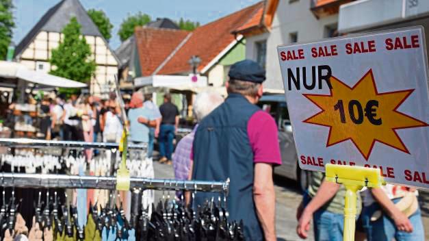 Schnäppchen gab‘s fast überall, viel Geld musste für die meisten Waren nicht ausgegeben werden.