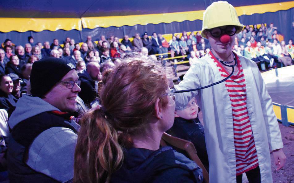 Das Zirkusprojekt ist bei Schulen beliebt – unserFoto zeigt eine Aufführung in der Erwitter Erich-Kästner-Schule. Auch die Kinder im Kurort stehen bald in der Manege. Archivfoto