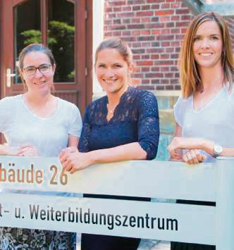 Das FWZ-Team in Warstein sind Olga Elscheidt, Daniela Schröder, Angela Bismark.