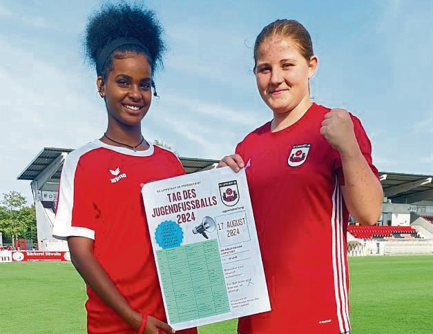 Nachwuchspower ist am Samstag angesagt, wenn der SV 08 beim Tag des Jugendfußballs seine Teams vorstellt.