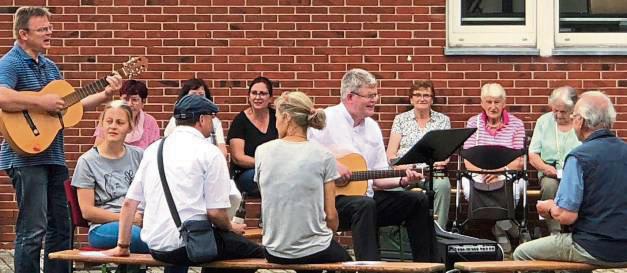 Beim Margaretentag wurden an der Geister Schule auch gemeinsam Lieder gesungen.