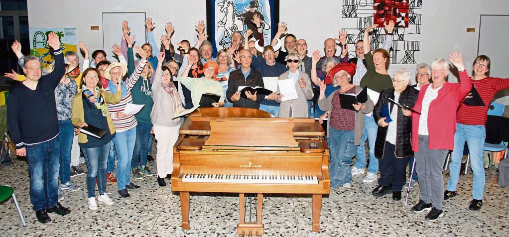 Beim Konzert des Kammerchors Rüthen gibt es ein buntes Fernsehprogramm zum Hören.
