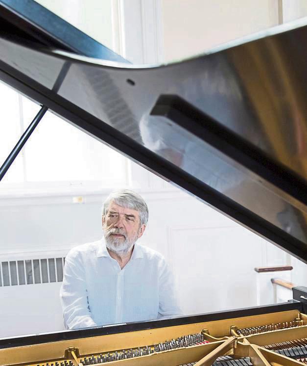 Bruce Vogt spielt im Kulturgut Winkhausen.