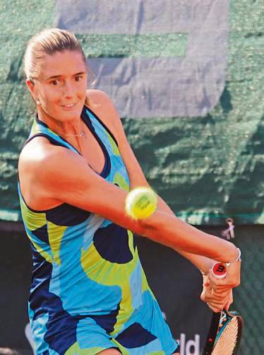 Frühzeitig die Segel streichen musste bei den Erwitte Open die an Nummer eins gesetzte Italienerin Camilla Rosatello (Foto), die in der 1. Runde Marie Vogt mit 4:6, 7:6 und 2:6 unterlag. Foto: Wiegand