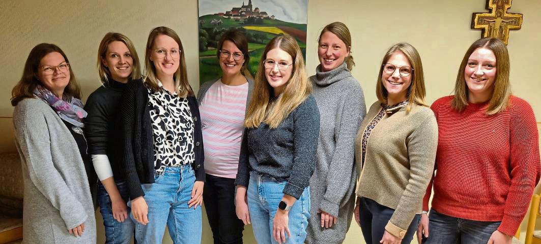 Der Vorstand des Fördervereins (v.l.): Eva Koerdt, Sandra Radin, Sylvia Risse, Isabel Söhl, Maike Chmiel, Maike Wöhrmann, Cornelia Steinmeier und Marina Menzel.