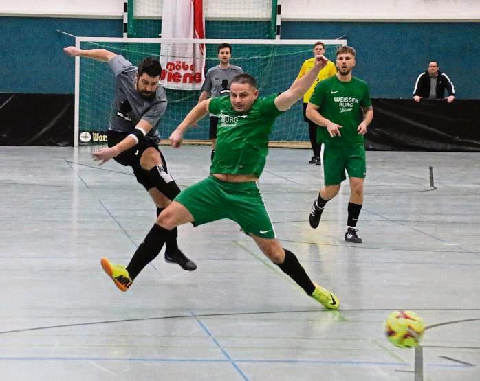 Björn Traufetter in seinem Element: Der All Star traf auch beim 6:0 im Finale gegen Viktoria Lippstadt.