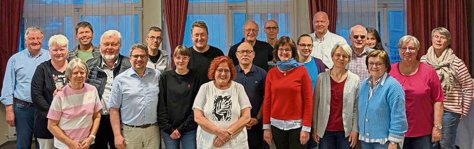 Kirchenvorstand und Gemeindeausschuss tagten jetzt gemeinsam in St. Elisabeth.