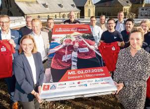 Die Vorfreude auf den 2. Juli ist bei Organisatoren und Sponsoren groß. Foto: Dahm