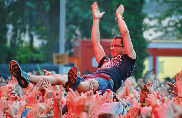Einen Blick hinter die Kulissen des Big Day Out können die Kids am 1. August werfen. Archivfoto: Winkelmann