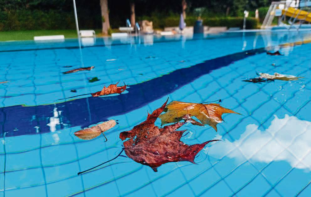 Die Saison im Biberbad ist vorbei. Trotz des durchwachsenen Wetters ist die Stadtverwaltung mit den Besucherzahlen zufrieden. Foto: Hannah Löseke