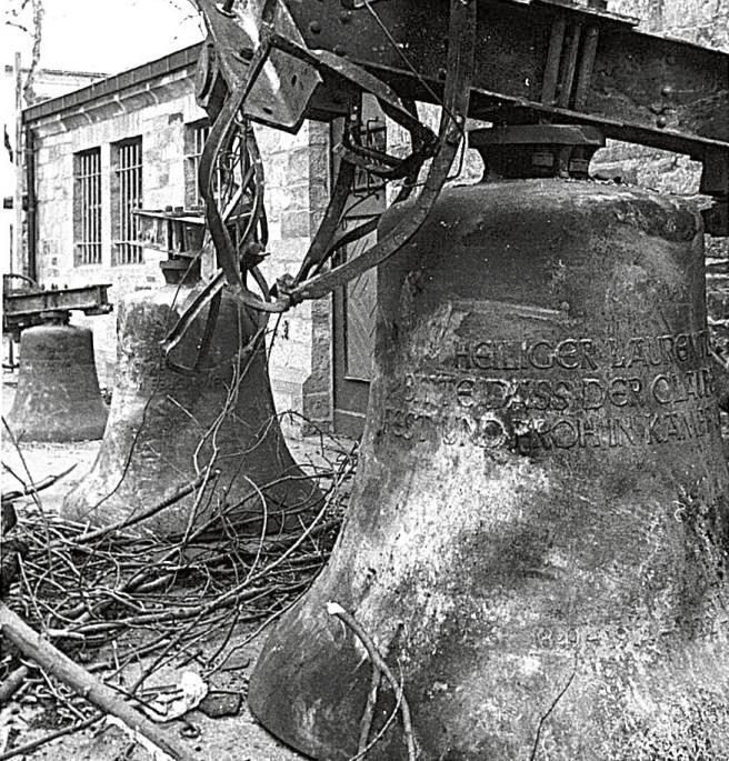 Die Josefs- und auch die Marienglocke wurden beim Feuer nicht zerstört, verloren jedoch ihre Stimme. Archivfoto