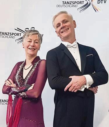 Nahmen am Ranglistenturnier in Pinneberg teil: Paul Ladinski und Doris Büker vom TSC Castell Lippstadt.