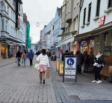 Für die Ladenflächen in der City soll eine Miet-Übersicht entstehen. Foto: Schwade