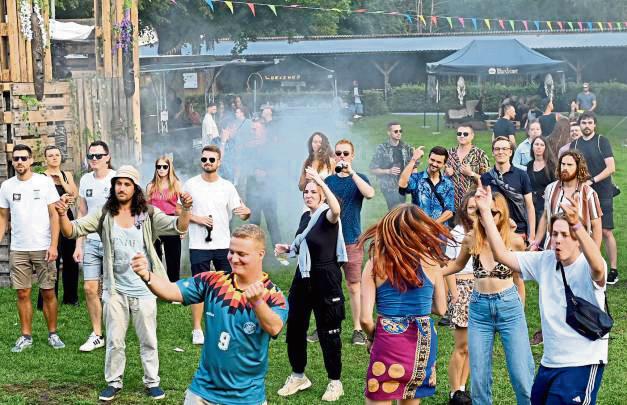 Starke Beats sorgten für gute Stimmung beim Open-Air.