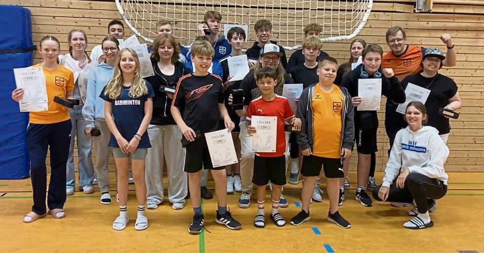 Die DJK-Bundesmeisterschaften in Dortmund ließen sich die Badminton-Akteure des SV BW Rixbeck-Dedinghausen nicht entgehen.