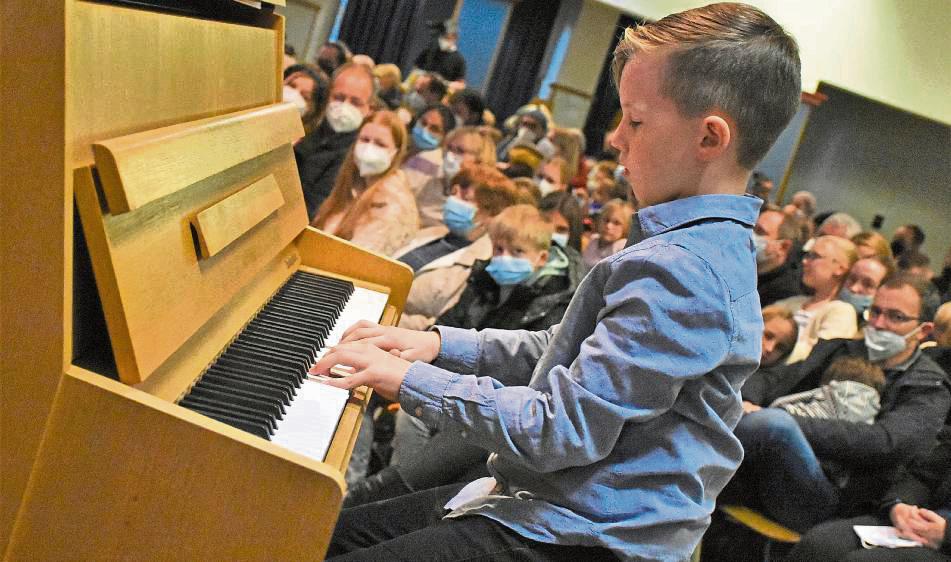 Regelmäßig geben die Musikschüler in Anröchte ein Konzert. Archivfoto: Giannakis