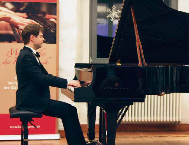 Ist kurzfristig am Piano eingesprungen: Alexej Gorlatch.