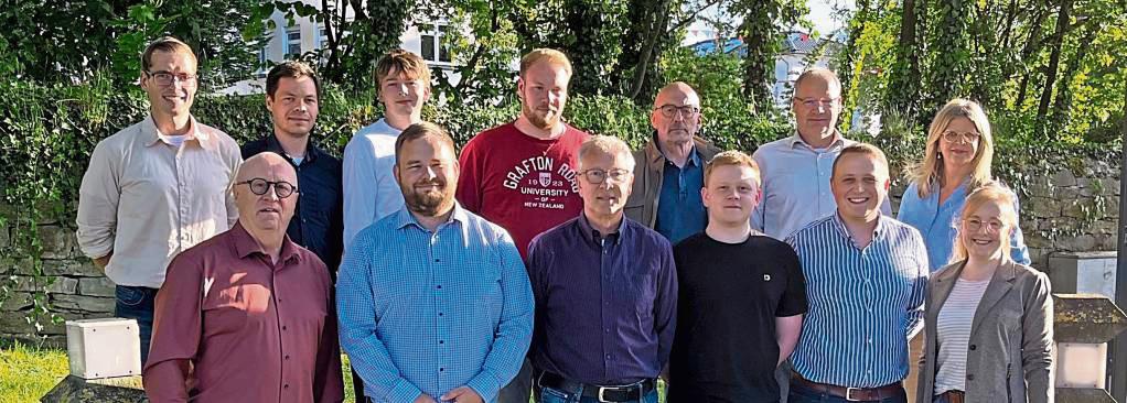 Bereit für den Kommunalwahlkampf: die Kandidaten der Anröchter SPD.