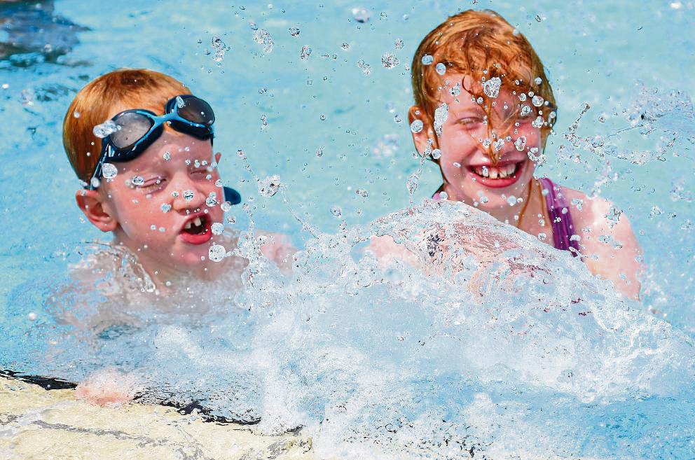 An der Umfrage zur Zukunft des Anröchter Waldfreibads nahmen vor allem Familien mit Kindern teil. Archivfoto: Giannakis