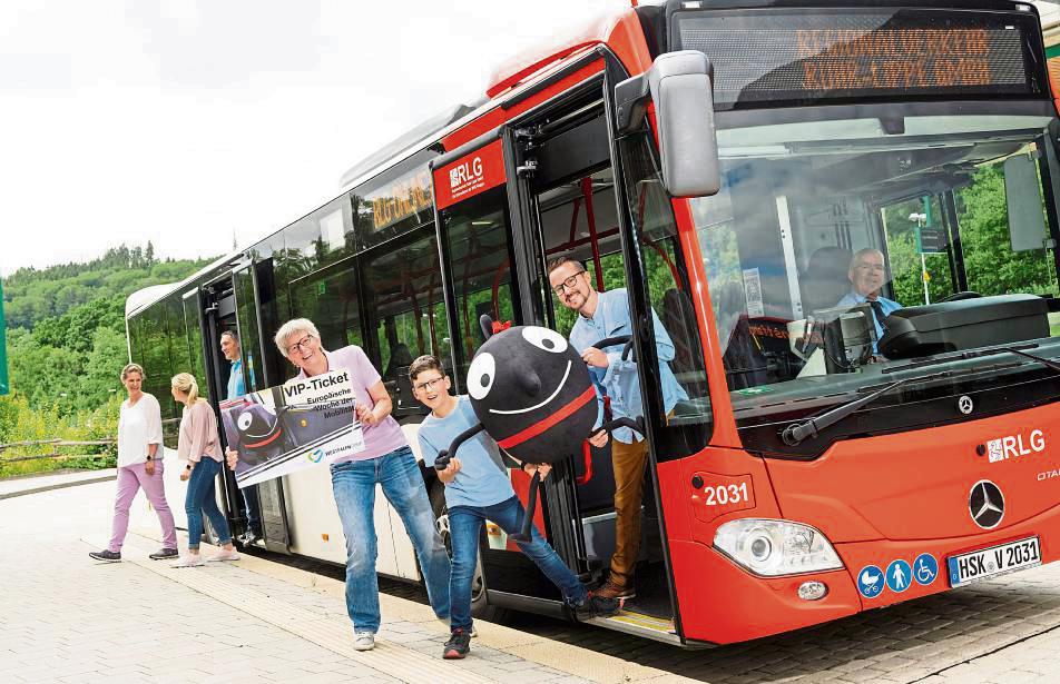 Eine Woche lang Bus und Bahn auf Herz und Nieren testen: Das ist ab 16. September im Zuge der Europäischen Mobilitätswoche möglich. Foto: RLG